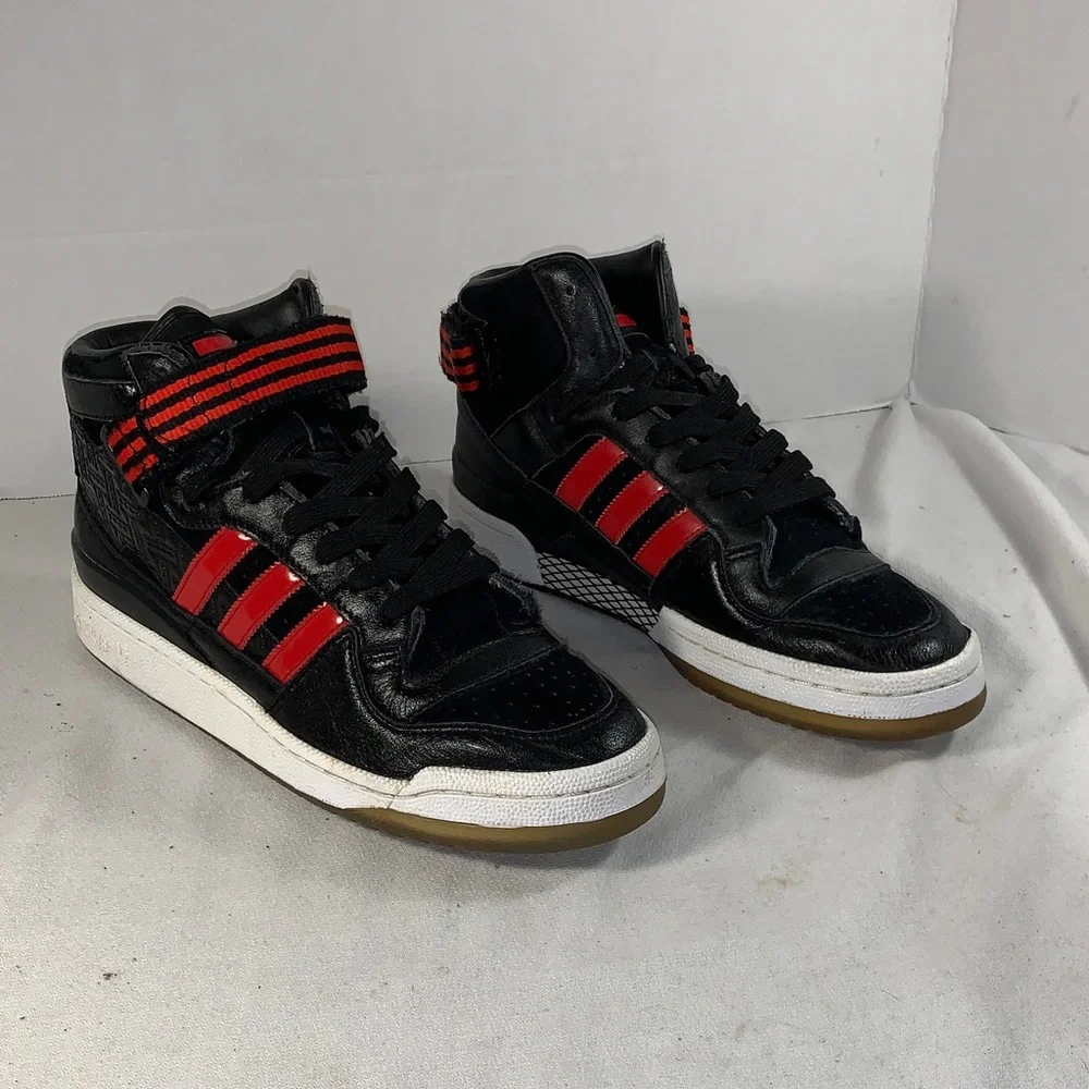 Adidas Men’s Forum Mid RS Nigo Black/Red/White High-Top Sneakers